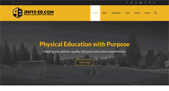 Desktop Screenshot of iphys-ed.com